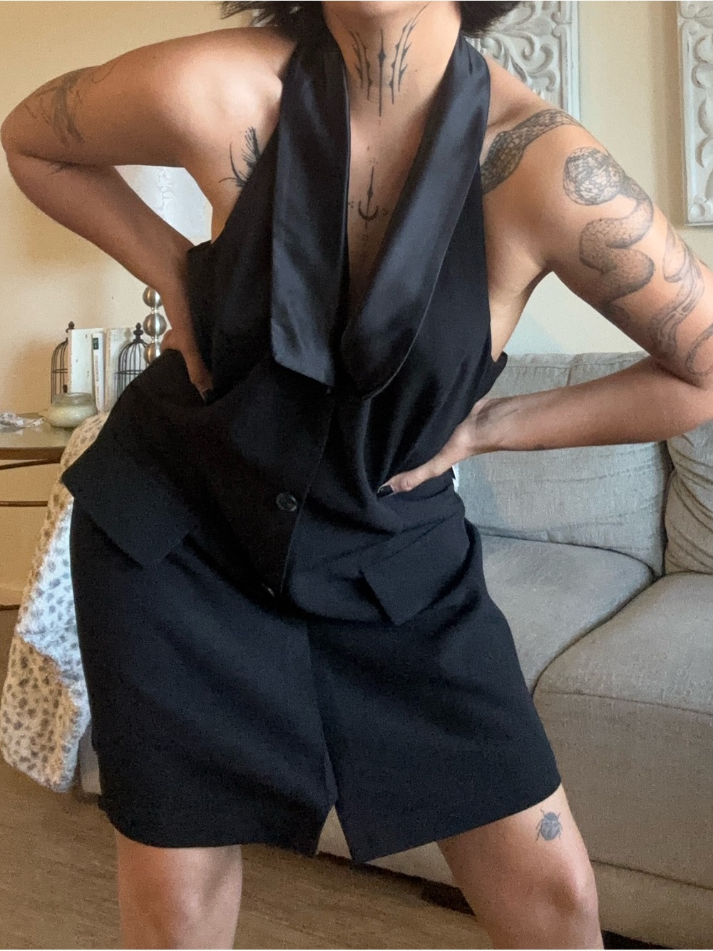 Reformation Halter Dress